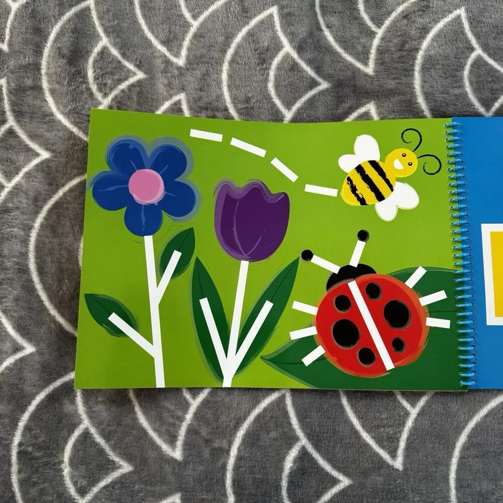 Melissa & Doug Wooden Xylophone Activity Tape Animals Educational Toys Bundle